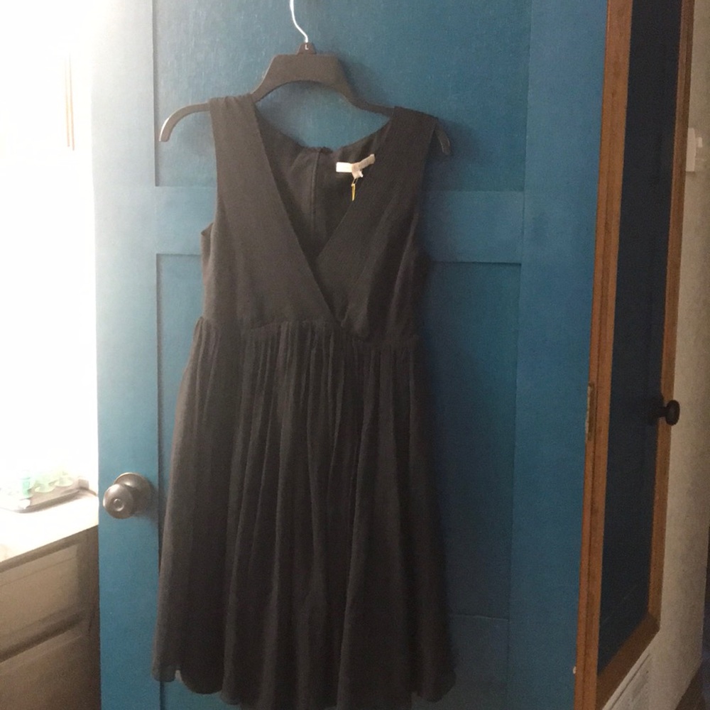 Maternity Rosie pope black dress.